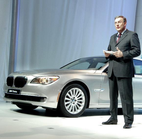 Norbert Reithofer (BMW CEO) at the presentation of the BMW 7er series. Photo: UnitedPictures